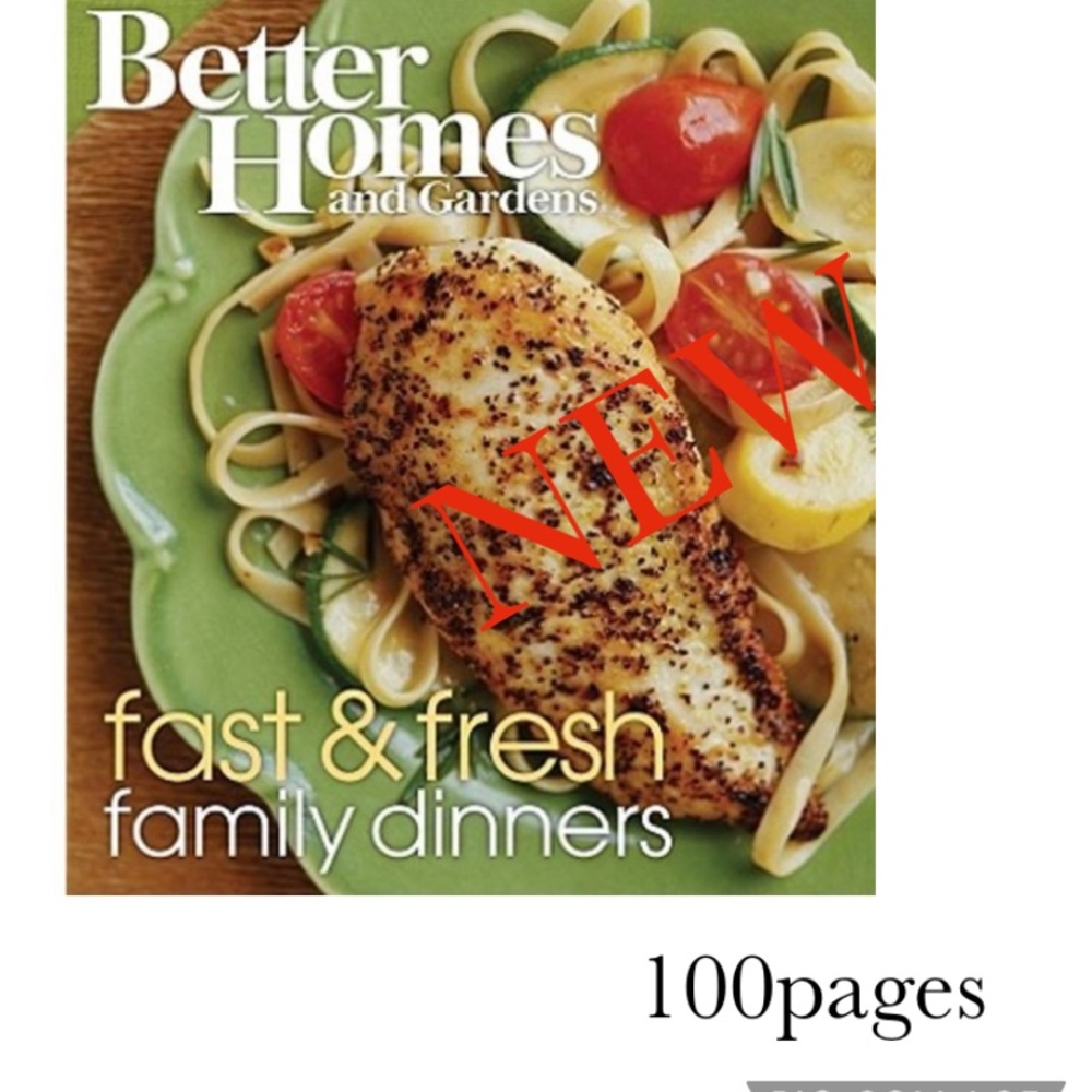 NEW Better Homes and Gardens Fast & Fresh Family Dinners
